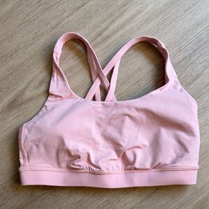 Lululemon Athletica Light Pink Sports Bra